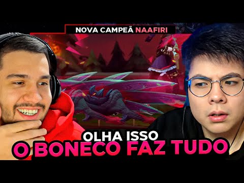 LENDAS REAGEM AO TRAILER DA NOVA CAMPEÃ NAAFIRI!