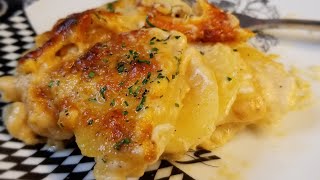 CHEESY SCALLOPED POTATOES! STEP BY STEP!❤
