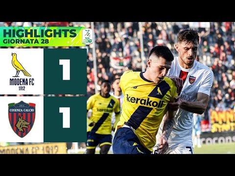 FC Modena 1-1 Cosenza Calcio 