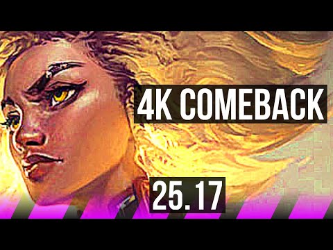 RELL & Aurelion Sol vs NAUTILUS & Kalista (SUP) | Comeback | NA Grandmaster | 25.17