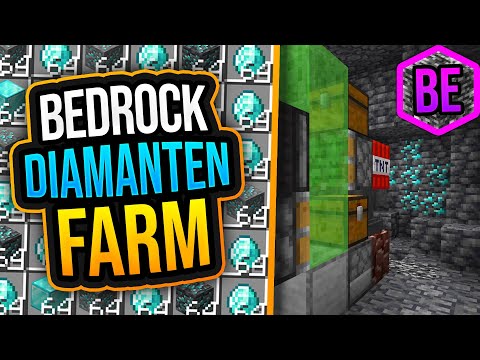 💎 DIAMANTEN "FARM" in Minecraft Bedrock 1.21 (MCPE/Xbox/PS4/Nintendo Switch)