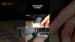 Download lagu WOW ‼LOKOMOTIF KERETA RAILKING DI PUTAR DI TURNTABLE mp3
