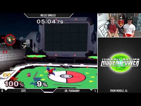 Hidden Power (June 2018): Melee WR3 - Zote (Fox) vs. Dr. Poonanny (Falco)