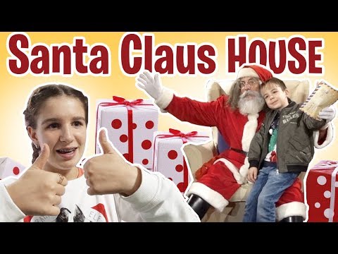 El AUTÉNTICO PAPÁ NOEL EN SU CASA 🏠