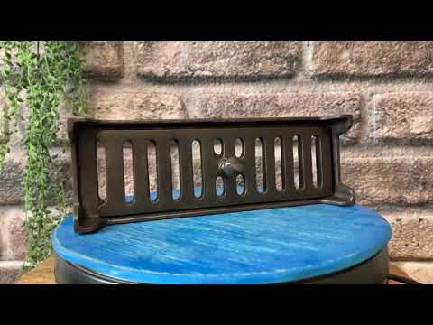 Cast Iron 9" x 3" Adjustable Air Vent