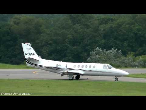 Cessna 550 Citation Bravo | Landing | Arnold Palmer Regional Airport (KLBE)