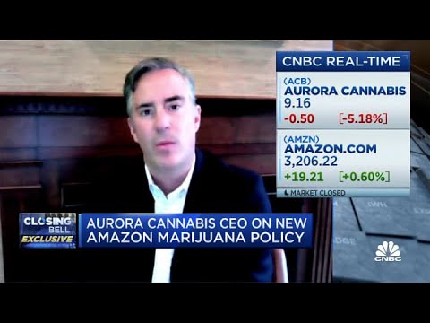 Aurora Cannabis CEO Miguel Martin on new Amazon marijuana policy
