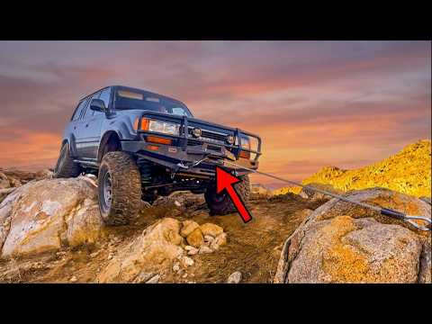 12,000 lb Winch Install on My Land Cruiser 80