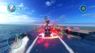 Sonic and All-Stars Racing Transformed - Ryo Hazuki Gameplay