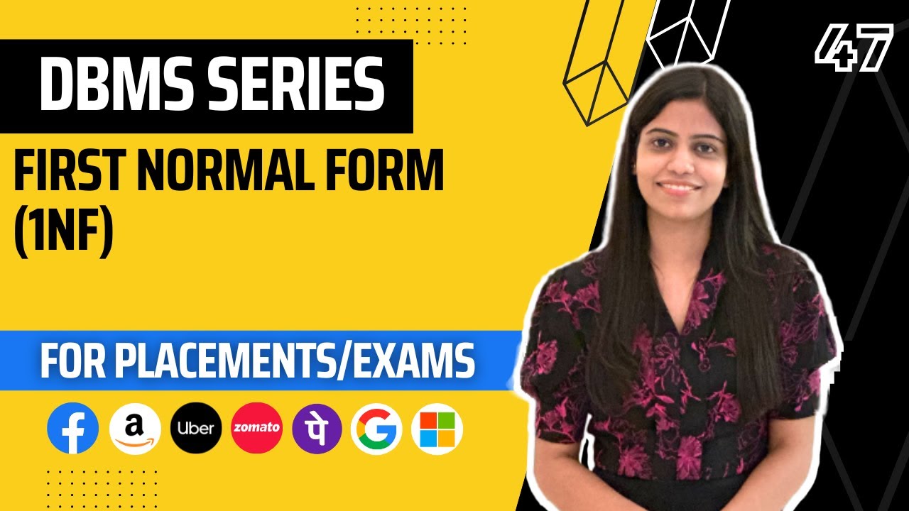 First Normal Form(1NF)