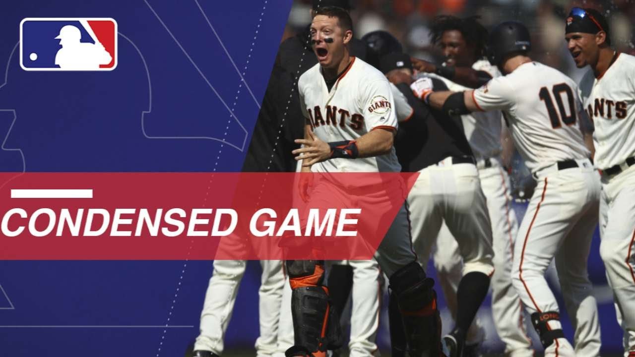 Condensed Game: ARI@SF - 6/6/18