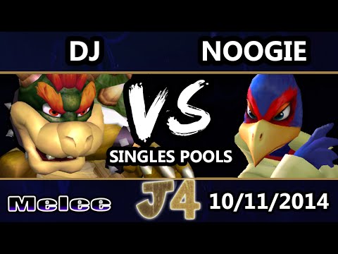 Justice 4 - CTRL | DJNintendo (Bowser) Vs. Noogie (Falco,Fox) SSBM Singles Pools - Melee