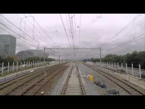 [cabinerit] A train driver's view: Hoofddorp Midden - Amsterdam CS, SGMM, 12-Jul-2015.