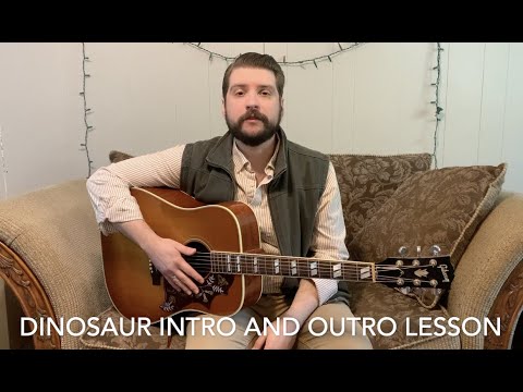 Dinosaur (Intro & Outro) - Hank Williams Jr. - Guitar Lesson