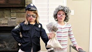 GRANDMA STOLE A MILLION DOLLARS! | Old People Cops and Robbers