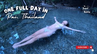 Pai - the hippie paradise of Thailand: hot springs, jungle tour, prices 🫶🏻 [4K]