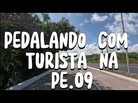 PEDALANDO COM O TURISTA! IPOJUCA PE BRASIL 🇧🇷