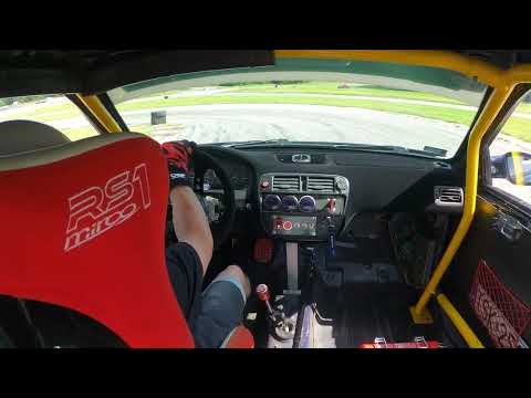 Onboard Igor Jorż Honda Civic B16A2 VI Runda wwtech SuperOes Tor Kielce 2024