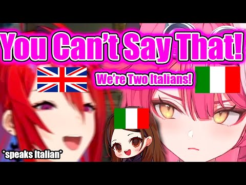 *Liz Speaks Italian In Front Of Two Italian Girls* Raora: *Liz Speaks Italian In Front Of Two Italian Girls* Raora: