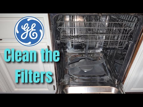 How to Clean the Filters on a GE Dishwasher - Help it DRAIN