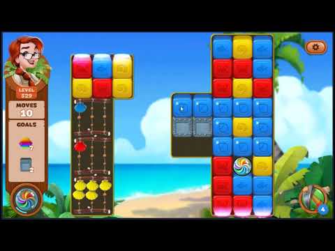 Lost Island Blast Adventure Level 529 - NO BOOSTERS 🏝️ | SKILLGAMING ✔️