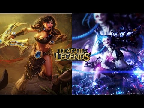 SIVIR /SONA VS. JINX /MORGANA -LEAGUE OF LEGENDS- FULL GAMEPLAY