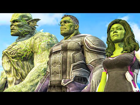 The Incredible Hulk SMASH | She Hulk x Hulk vs Abomination - What If