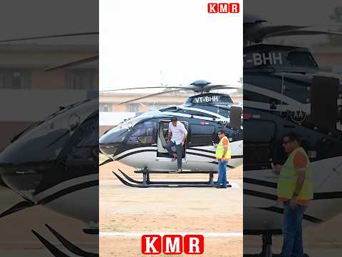 KTR HELICOPTER 🚁 ENTRY || KMR #brsparty #ktrbrs #kmr #news #telangana #brs #telangana