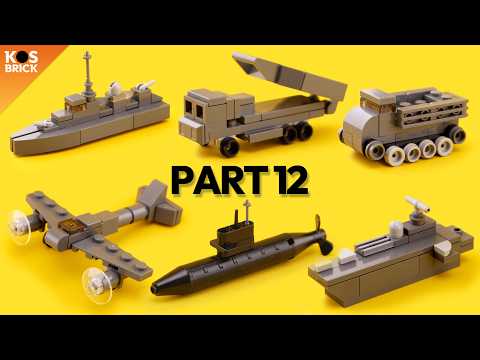 Lego Military Mini Vehicles - Part 12 (Tutorial)
