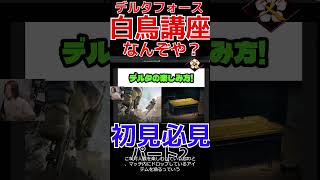 【part２Delta Force 初見必見!!! どんなゲームなんだろう白鳥講座】  #デルタフォース  #DeltaForce #youtubeshorts #short