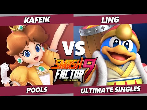 Smash Factor 9 - Kafeik (Peach, Daisy) Vs. Ling (Dedede) SSBU Ultimate Tournament