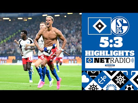 Hamburger SV Sport Verein 5-3 FC Schalke 04 Gelsen...