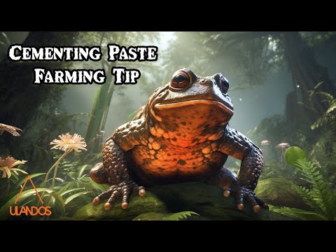 ARK: Survival Evolved Beelzebufo Cementing Paste Farming Tips