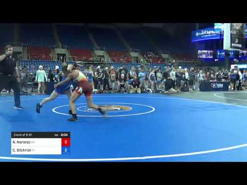 117 Lbs Consi Of 8 #1 - Ashley Naranjo, Washington Vs Calli Gilchrist, Connecticut A0fe