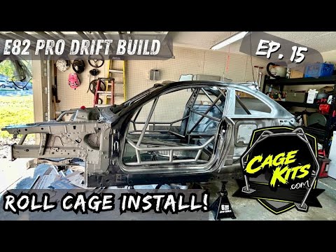 E82 Cage kits roll cage install!
