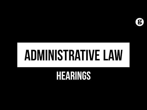 Hearings