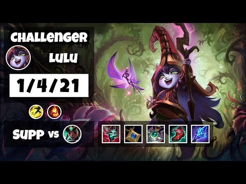 Lulu vs Karma TURKISH Challenger SUPPORT (1/4/21) - v11.10