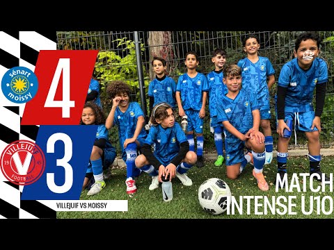 VILLEJUIF US VS SÉNART MOISSY , U10,MI-TEMPS1, #AMICAL