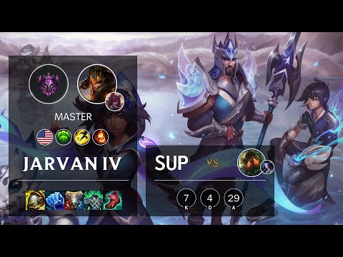 Jarvan IV Support vs Nautilus - NA Master Patch 11.4