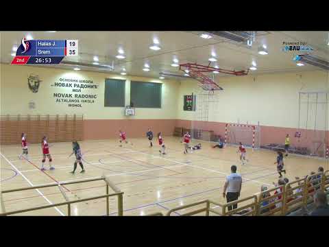 SBRL 7. kolo / Ž / ŽRK Halas Jožef - ŽRK Srem