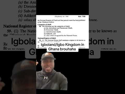 The Saga of Eze’s Igboland in Ghana