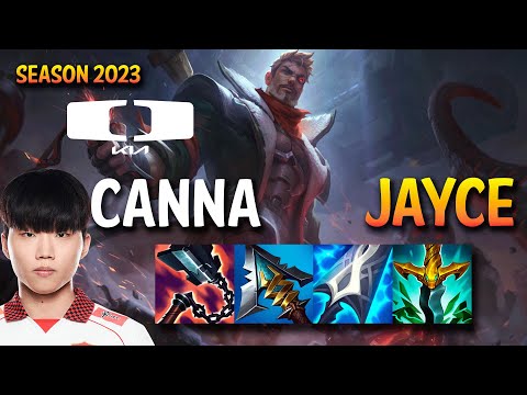 DK Canna JAYCE vs K'SANTE Top - KR Ranked