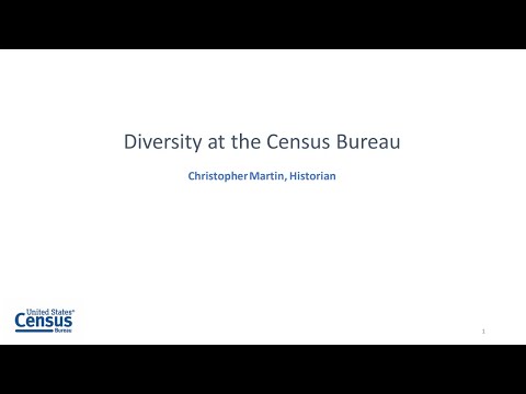 Diversity at the U.S. Census Bureau