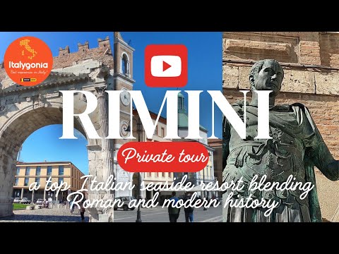 RIMINI private tour: a top Italian seaside resort blending Roman and modern history