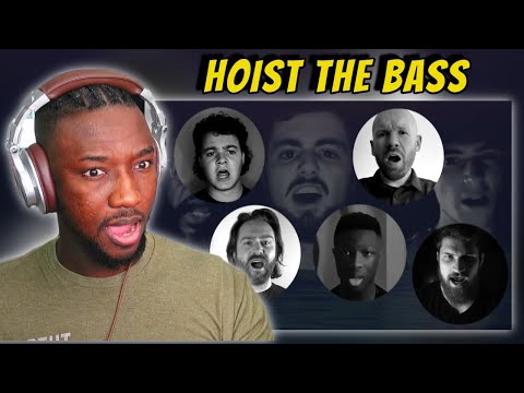 The Bass Singers of TikTok - Hoist The Colours | Reaction