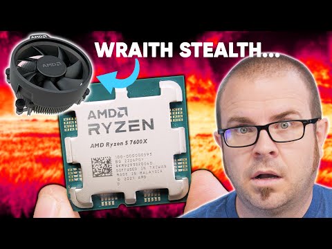 7600X vs Wraith Stealth: How much does it suck?
