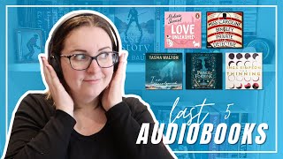 recent reads . audiobooks