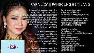 Download lagu RARA LIDA || PANGGUNG GEMILANG || Mp3 LYRIC || HD Quality mp3