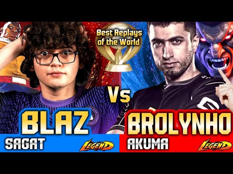 🔥SF6 (NOTPEDRO🔥vs BLAZ vs Brolynho) - Akuma vs Sagat ▰ Street Fighter 6 Gameplay High Level