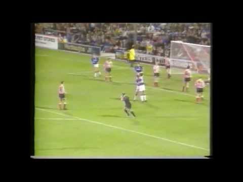 Lincoln City v Everton 21st September 1993
